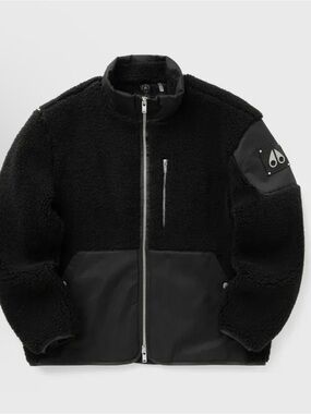 MOOSE KNUCKLES Black Saglek jacket